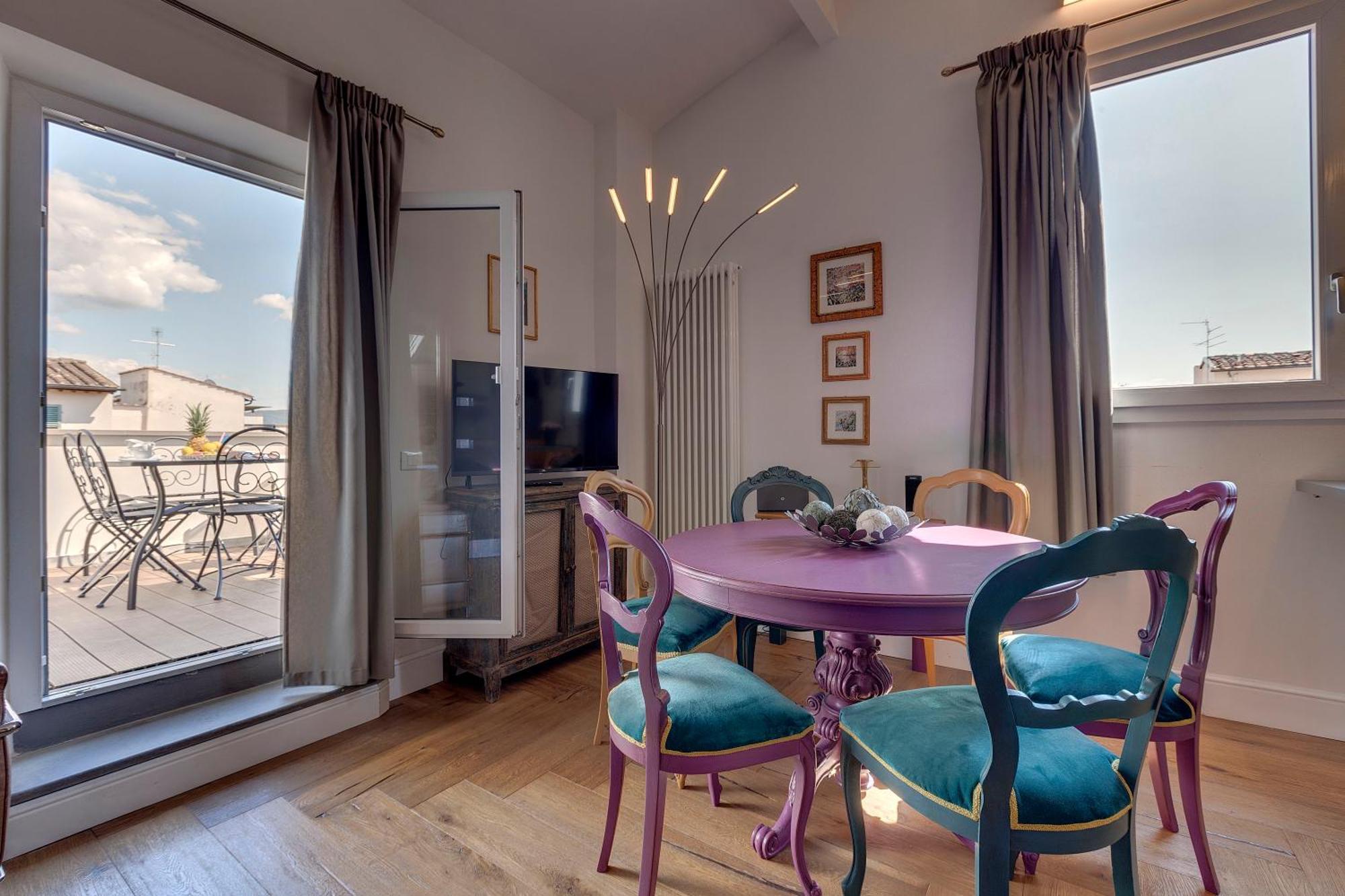 피렌체 Badesse Terrace 아파트 외부 사진